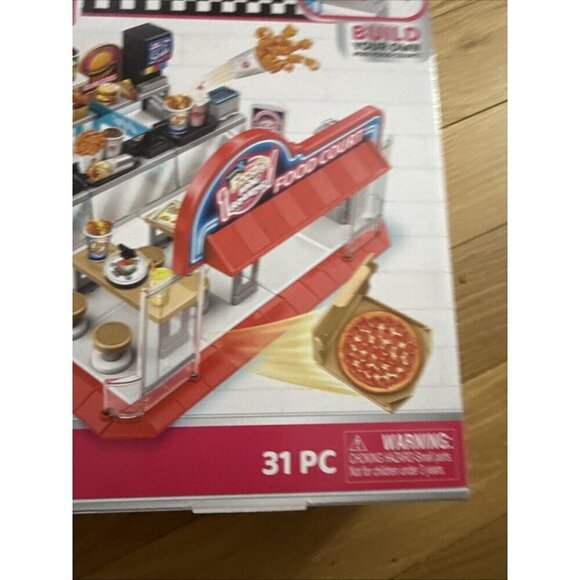 Foodie Mini Brands Series 2 Food Court Playset with 1 Exclusive by ZURU New - Picture 4 of 6